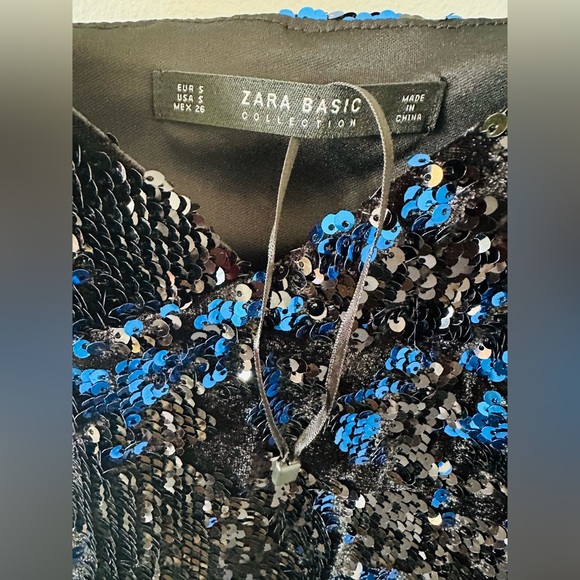 Zara | Velvet & Sequin Camisole - Picture 8 of 12